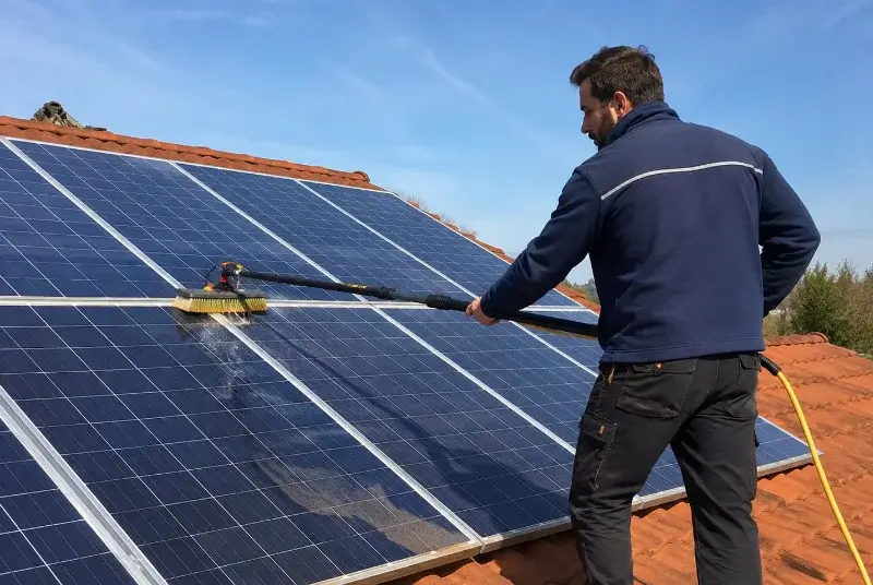 Nettoyage et entretien de panneaux solaires à Rom